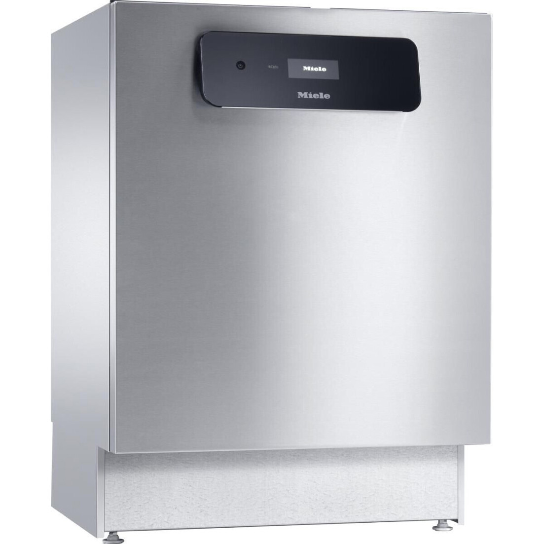 Miele - PFD 401 - Gewerbegeschirrspüler (freistehend, silber) mit Wasserschutz und Wasserenthärter