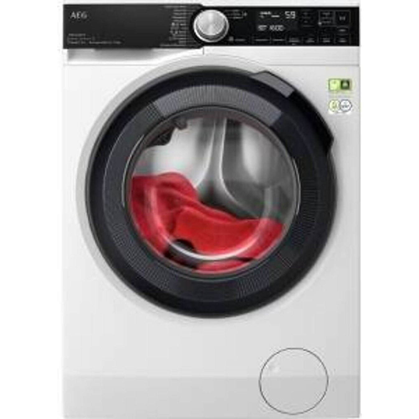 AEG - TR9T75680 (Wärmepumpentrockner, 8 kg Füllmenge, Startzeitvorwahl, Frontlader, weiß/schwarz)