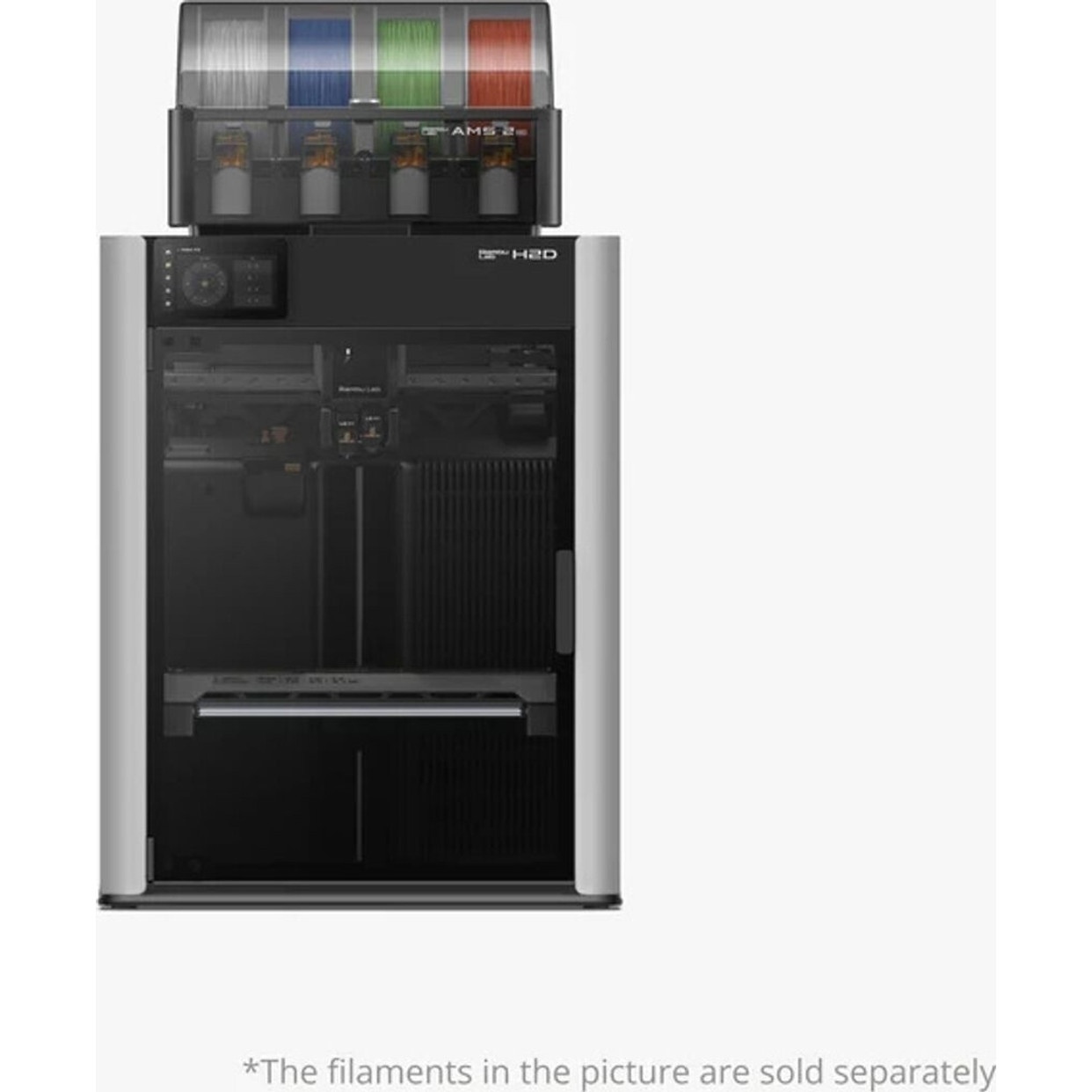 Bambu Lab - H2D - 3D Drucker mit integriertem Kamera- und LCD-Touchdisplay (FFF, 1,75mm, Multipler-3D-Drucker)