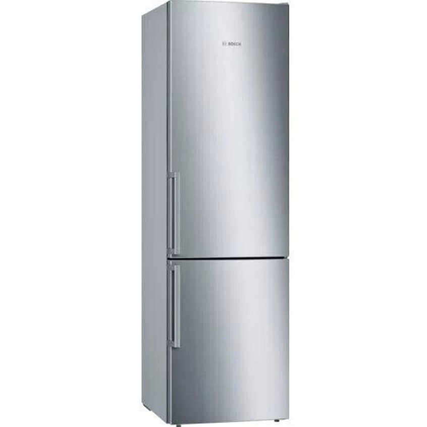 Bosch - KGE398IBP (Freistehende Kühl-Gefrierkombination - 343L - LED Beleuchtung - Stahlblech - Leise - Sicherheitsglas)