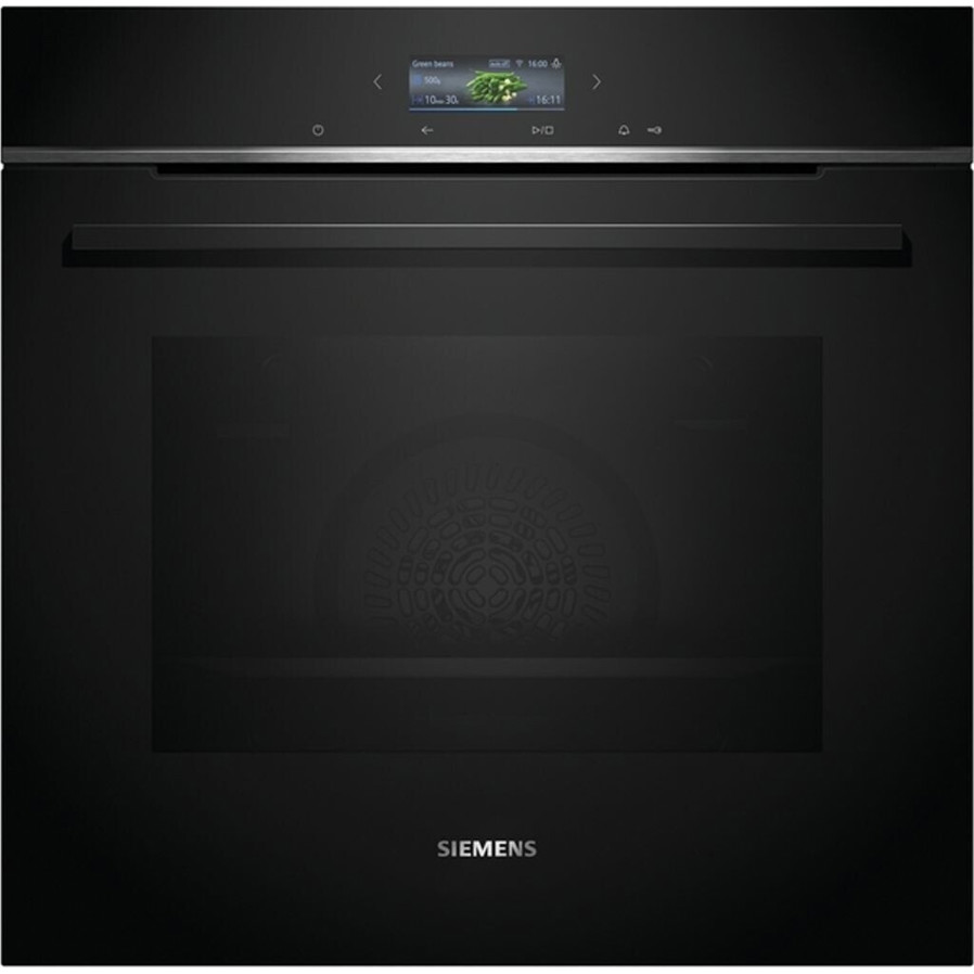 Siemens - HB774G1B1 - Einbaubackofen (Touch-Control, TFT-Display, Hydrolyse/Pyrolyse, Alexa kompatibel, 71L Innenraum, schwarz)
