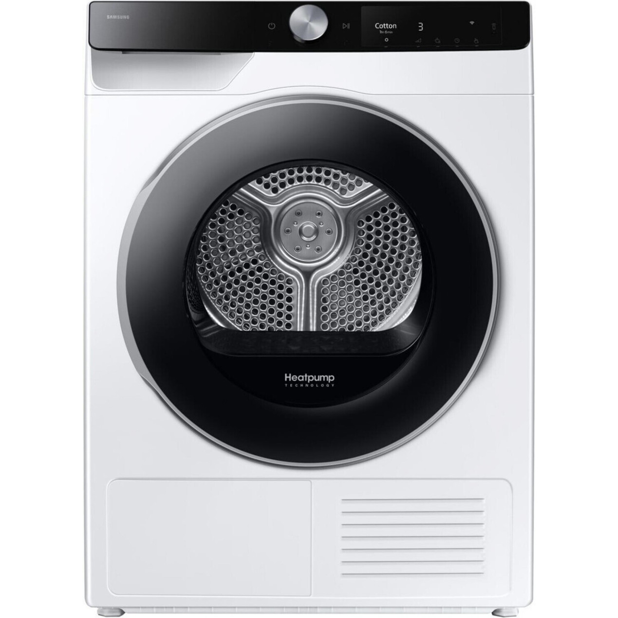 Samsung - DV90T6240LK - Smart Wärmepumpentrockner (WLAN, Weiß, 9kg, Trommelinnenbeleuchtung)