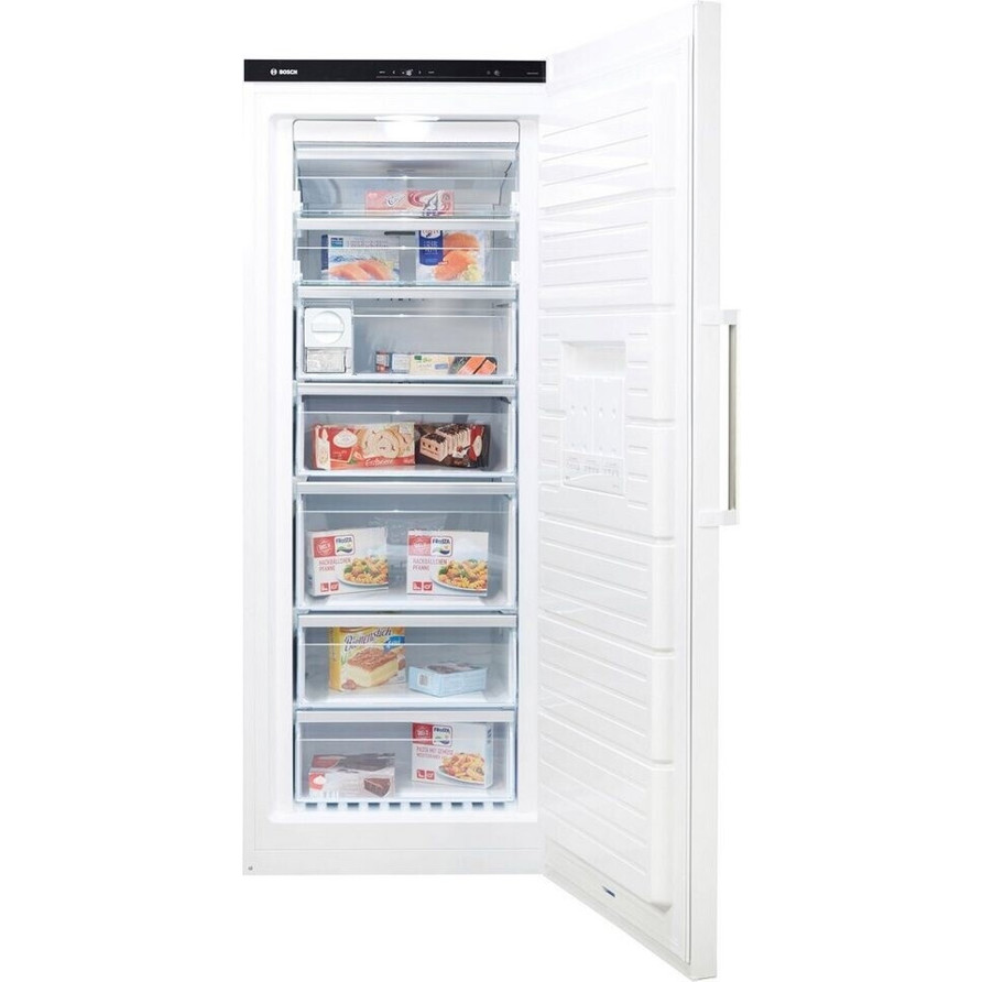 Bosch - GSN54AWCV (Standgefrierschrank, freistehend, weiß, mit No-Frost und Schnellgefrieren)