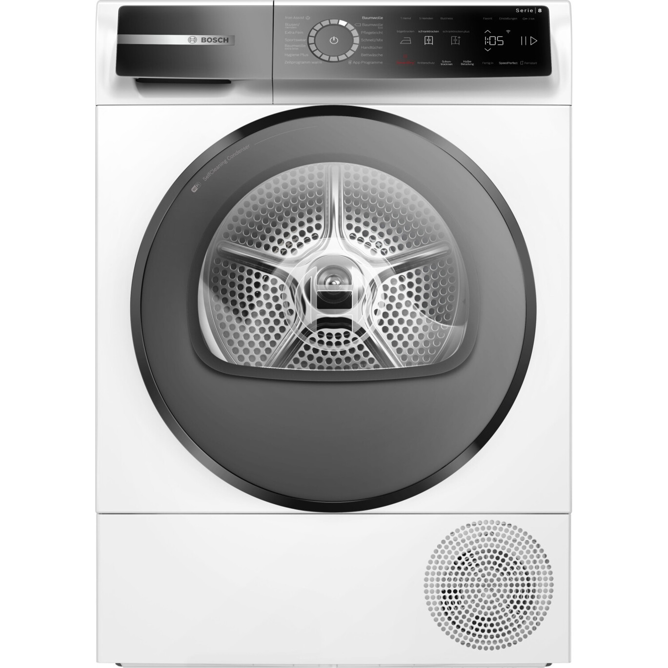 Bosch - WQB246C40 - Wärmepumpentrockner (Smarthome Edelstahl)