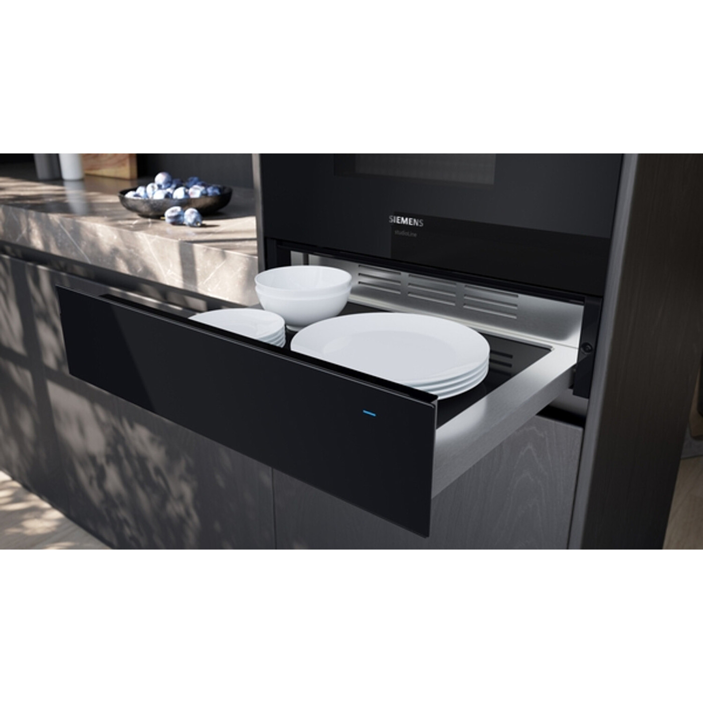 Siemens - BI910C1B1 (Wärmeschublade, 60cm Breite, 20L Volumen, Sanftgaren)