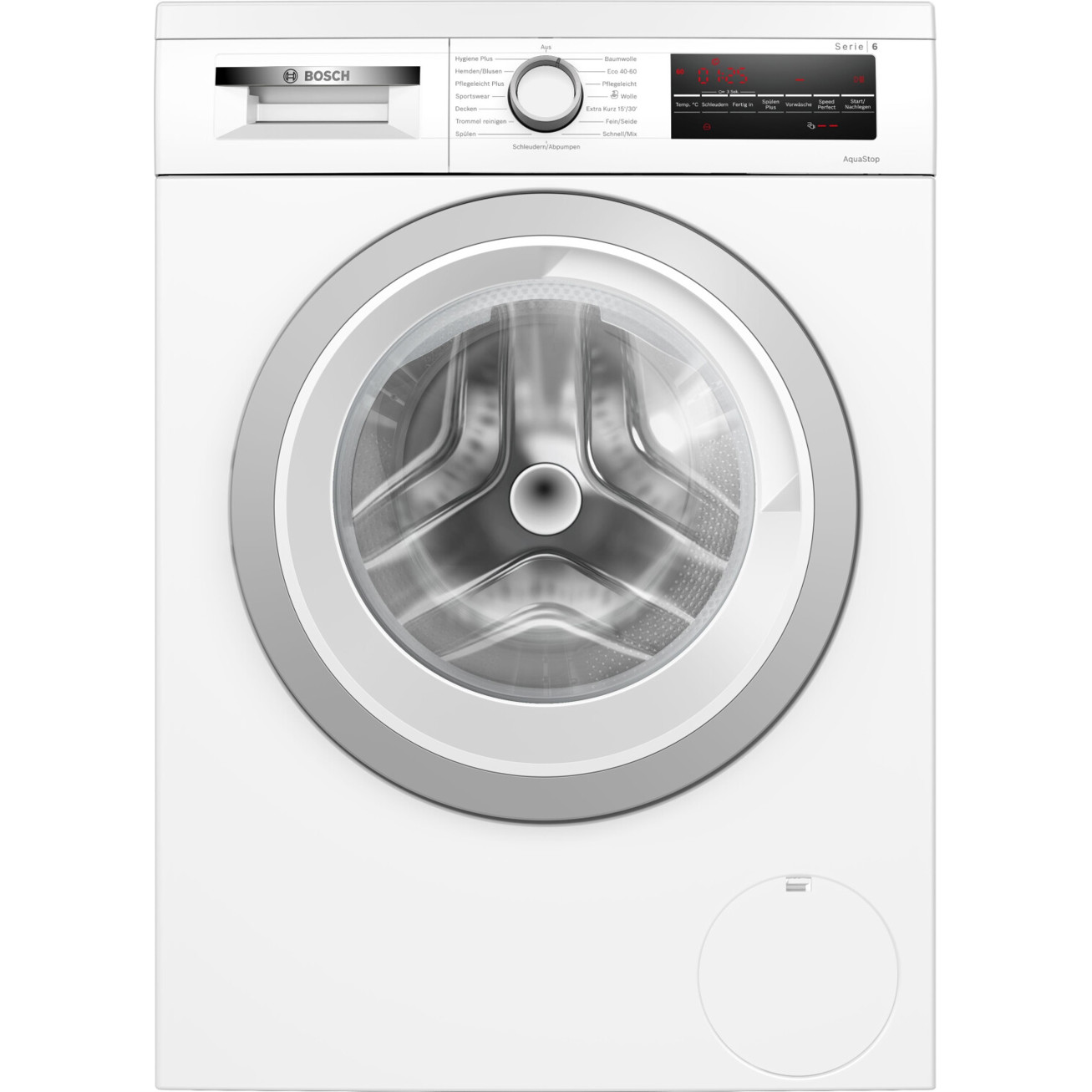 Bosch - WUU28T70 (weiß - 8 kg Frontlader Waschmaschine mit EcoSilenceDrive, LED Display und AquaStop)