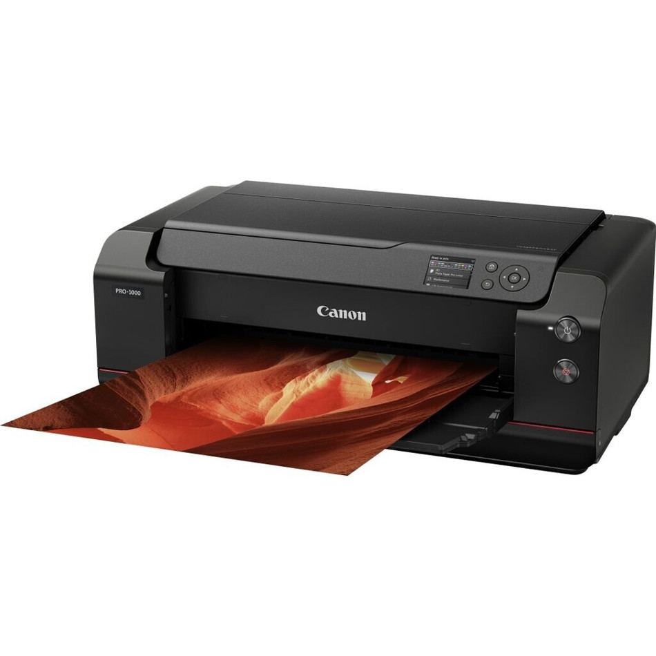 Canon - imagePROGRAF PRO-1000 (Farb Fotodrucker - A2 Format - WLAN, Ethernet & USB - schwarz)