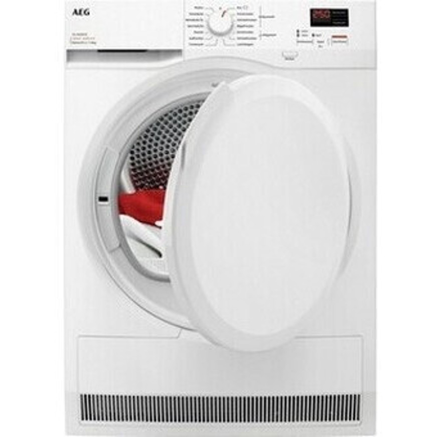 AEG - TR7C40588 (Wärmepumpentrockner, 8 kg, Restfeuchte-Sensor, Knitterschutz, LED Display)