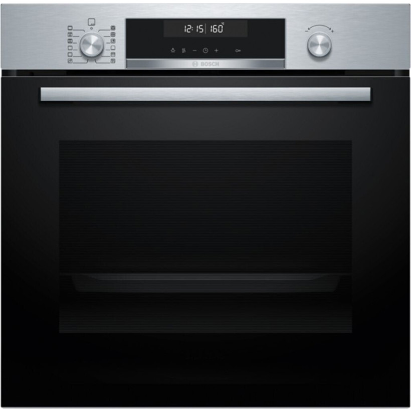Bosch - HBG578BS3 - Serie 6 Einbaubackofen (Pyrolyse, 71L, 3D Heißluft)