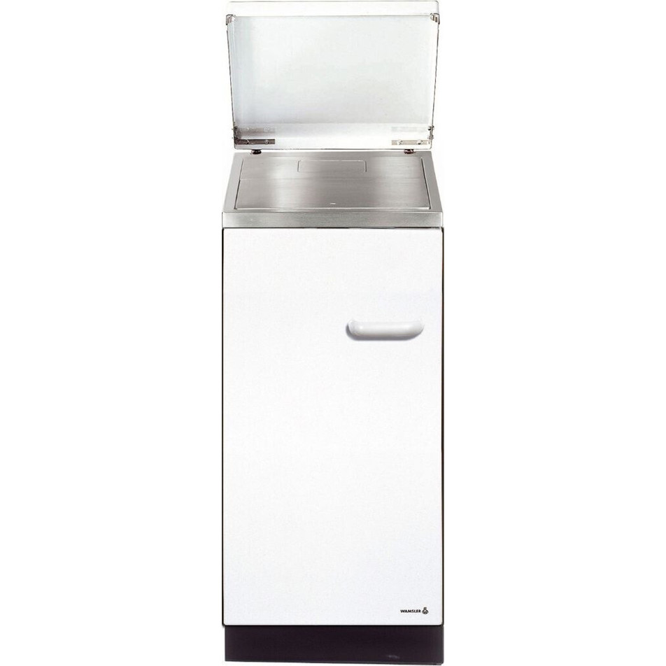 Wamsler - K 144 S - Multifunktionaler Standherd (Weiß, 85 cm) - Brennstoffe: Holz, Kohle