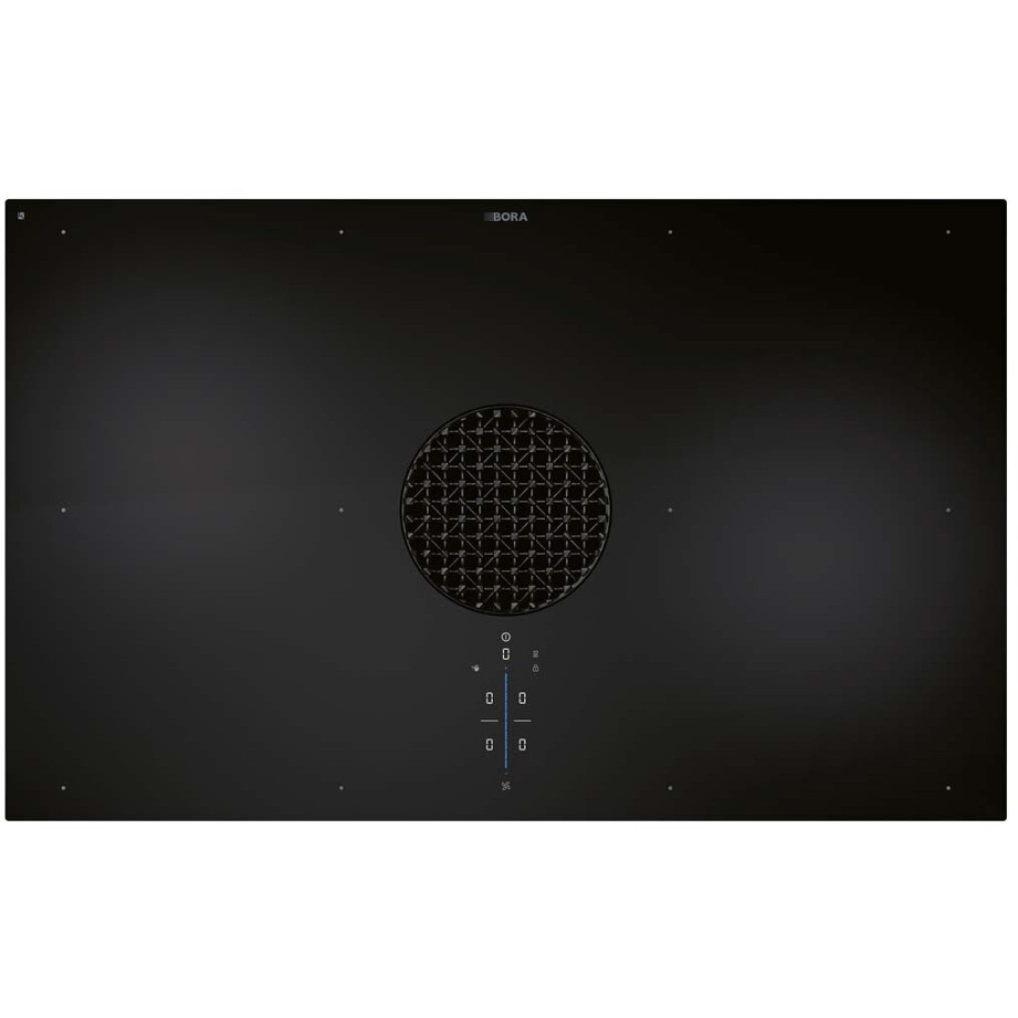 Bora - X Pure Puxu (Induktionskochfeld mit integriertem Dunstabzug, Glaskeramik, flächenbündig, 4 Kochzonen, vorn bedient, schwarz)