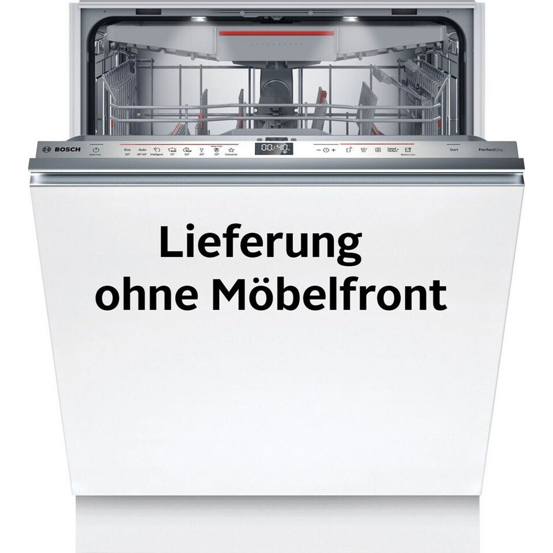 Bosch - SMV6ZCX16E - Einbaugeschirrspüler (Serie 6, vollintegrierbar, 14 Maßgedecke, AquaStop, Besteckschublade)