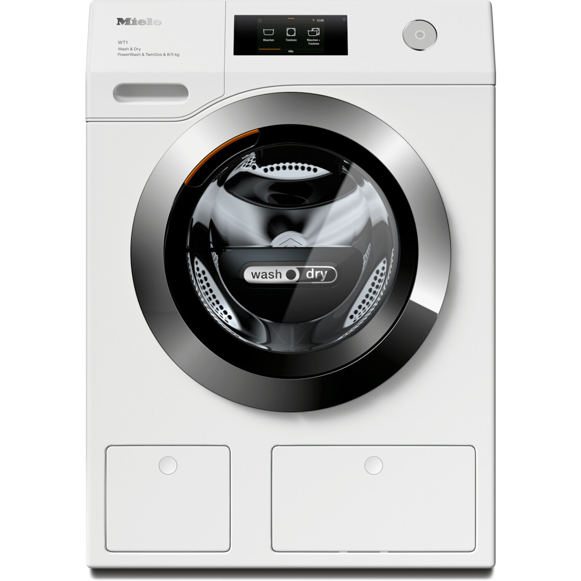Miele - WTR 870 - Frontlader, freistehender Waschtrockner (links, 1.600 U/min)