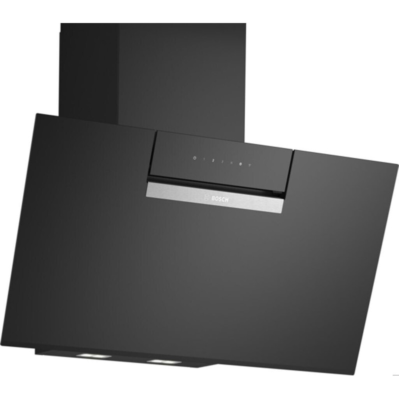 Bosch - DWK87FN60 - Wandhaube (schwarz, 4 Gebläsestufen, LED-Beleuchtung, dimmbar, WLAN-fähig, Sprachsteuerung)