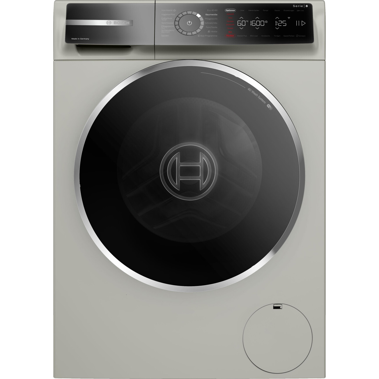 Bosch - WGB2560X1 (Serie 8) - 10kg Smart Frontlader, Inverter-Motor