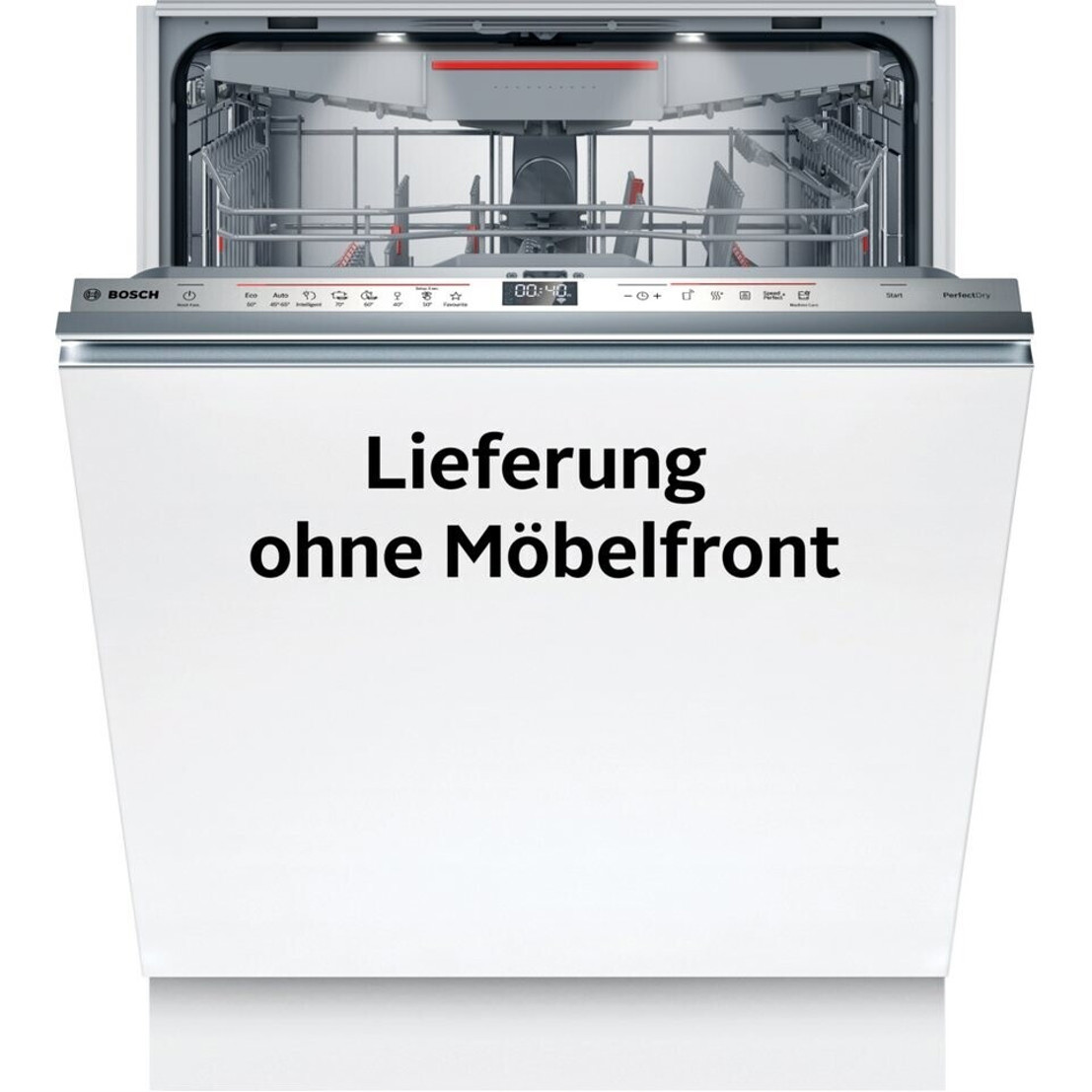 Bosch - SBV6ZCX16E Einbaugeschirrspüler (14 Maßgedecke, sehr leise, 40 dB(A), 59,8 cm Breite, AquaStop, HygienePlus)