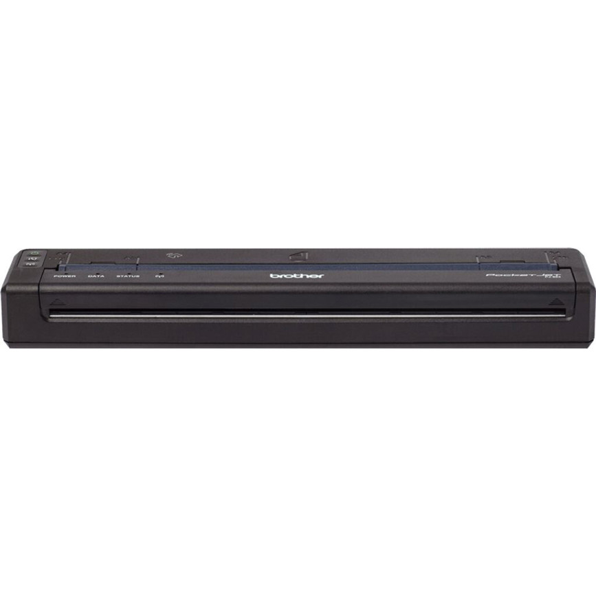Brother - PJ-883, Mobiler Drucker (schwarz, Netzwerkfähig, 256MB, 300x300dpi, Bluetooth/WLAN/USB 2.0/NFC, 0,48kg)