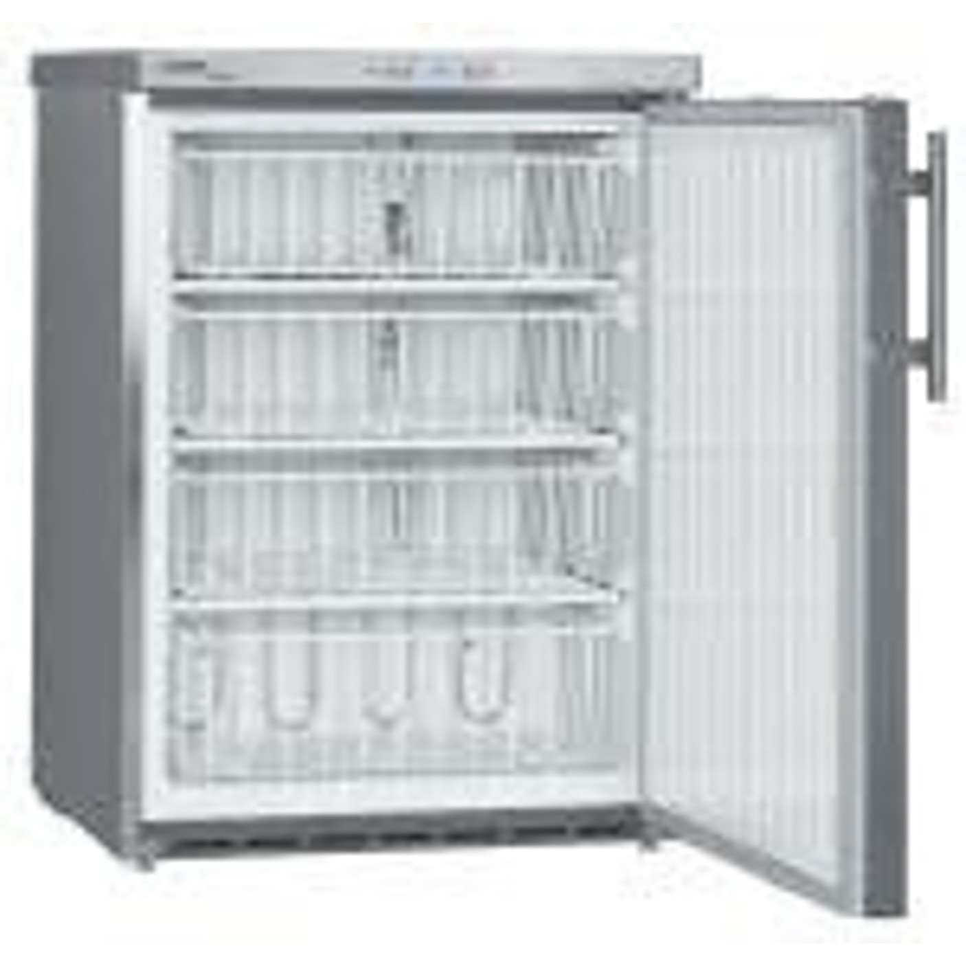 Liebherr - GGU 1550-21 (Gewerbetiefkühlschrank) - Unterbau, 133 L, elektron. Temp.regelung, Stahlblech, 60 cm, silber