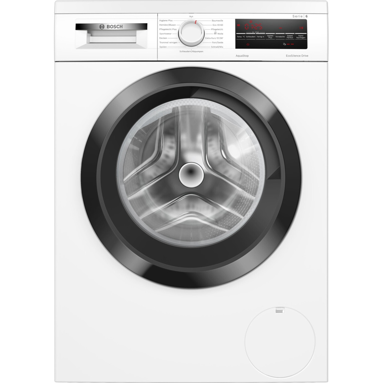 Bosch - WUU28T48 (Waschmaschine - Frontlader - 8 kg - weiß - leise - LED Display)