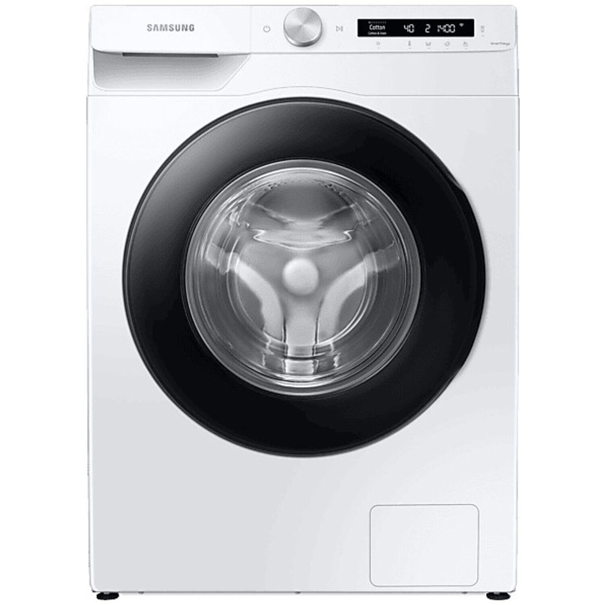 Samsung - WW90T504AAWCS2 (Smart Waschmaschine - Frontlader, 9 kg, Inverter-Motor, WLAN/App-Steuerung, Energieeffizienzklasse A)