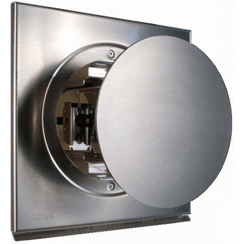 Berbel - BMK-L 150 (Silber, Mauerkasten für Abluftbetrieb)