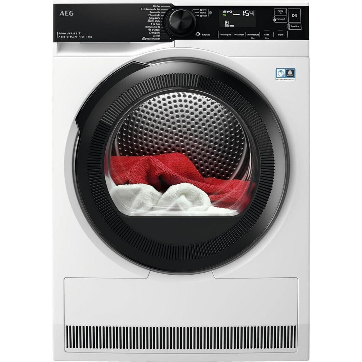 AEG - TR9W75680 (Wärmepumpentrockner, 8kg, weiß)
